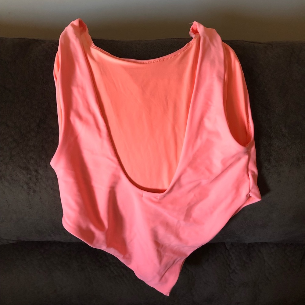 One piece cheeky swimsuit